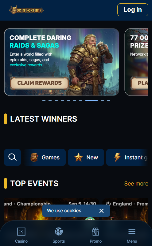 Odin Fortune Casino mobile
