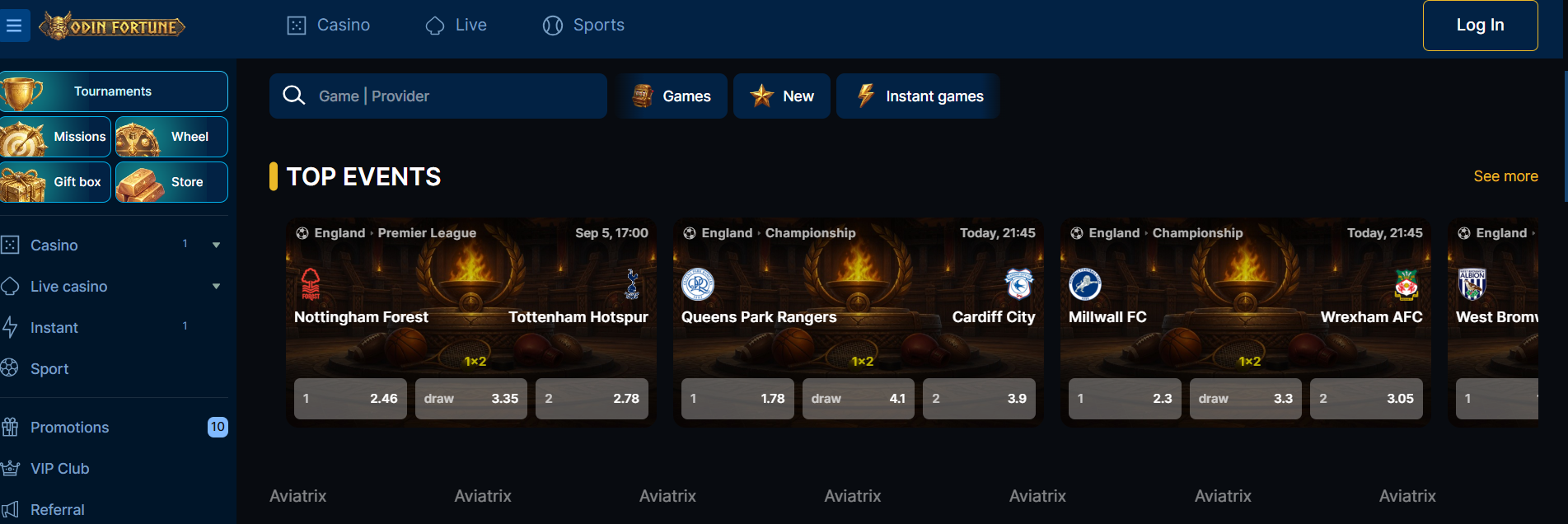 Odin Fortune Casino